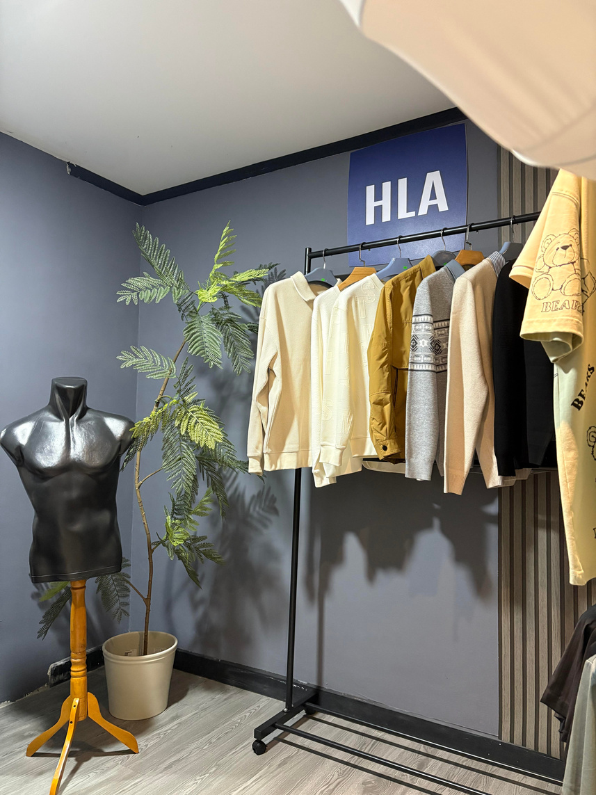 HLA branded livestream set at Jlive Studio